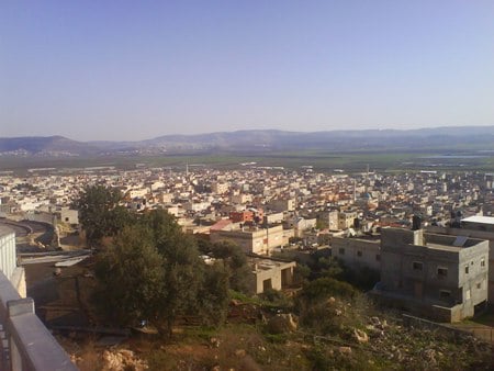 Picture for Kafr Manda Village - Palestine: : صوره التقطت من وسط البلده الى الناحيه الجنوبيه