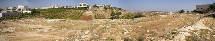 صورة لقرية خربة المعصرة - فلسطين: : general view of the village