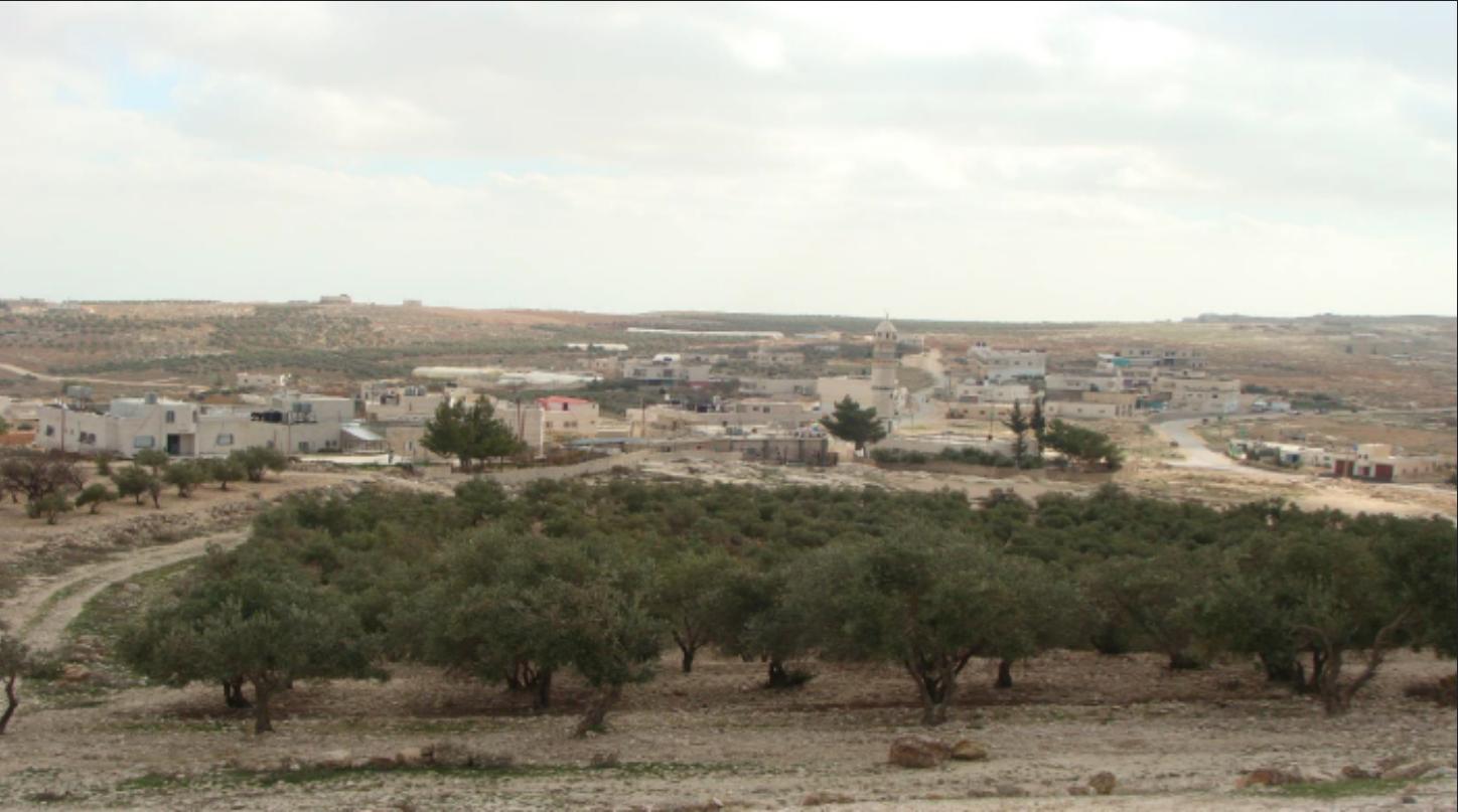 صورة لقرية خربة المنيّة - فلسطين: : منظر عام