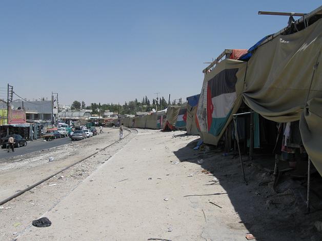 Picture for Zarqa R.C. Camp - Palestine: : شارع السكة 2009م