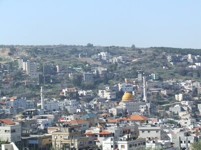 صورة لقرية عيلوط - فلسطين: : صورة لقرية عيلوط- جانب من القرية