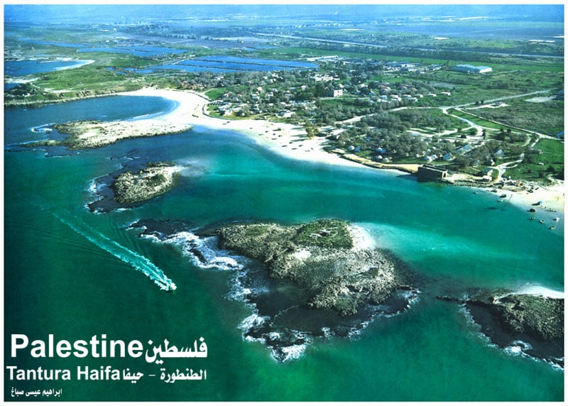صورة لقرية الطنطورة - فلسطين: 