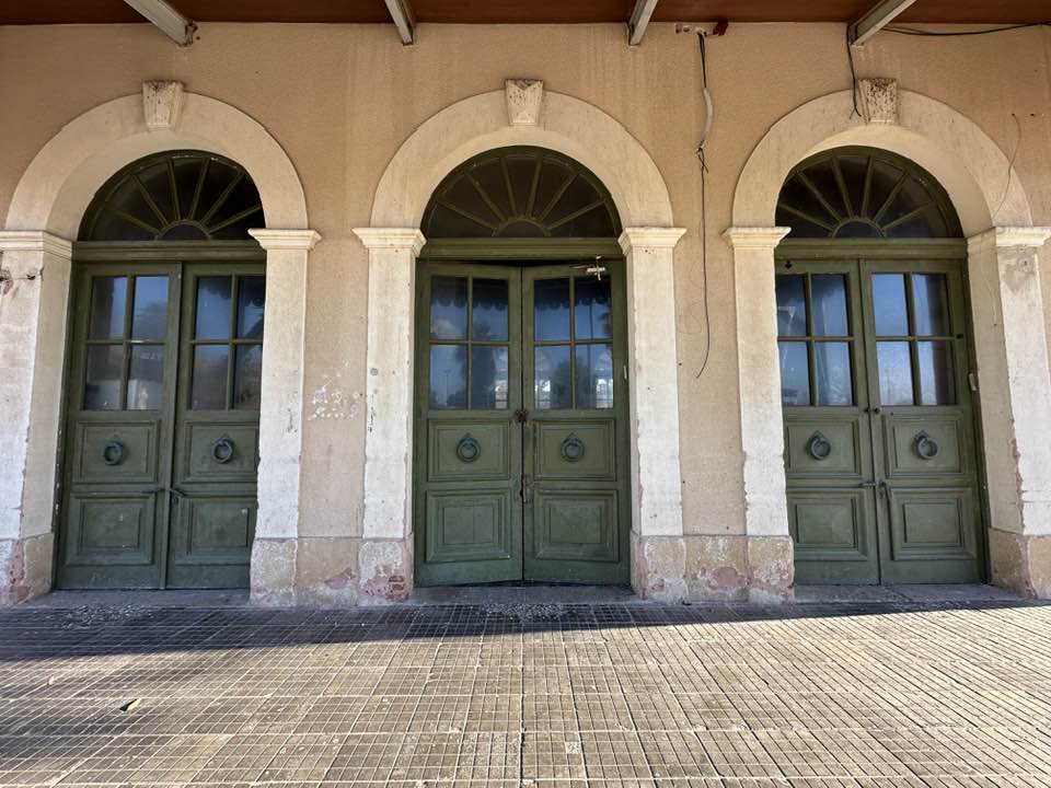 Picture for Jaffa City: The old train station in the destroyed Manshiyya neighborhood -- Iyad Jabir #7. Browse 70k pictures documenting Palestinian history & culture before Nakba