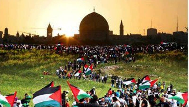 صورة لقرية نمرين - فلسطين: : مخيم اليرموك