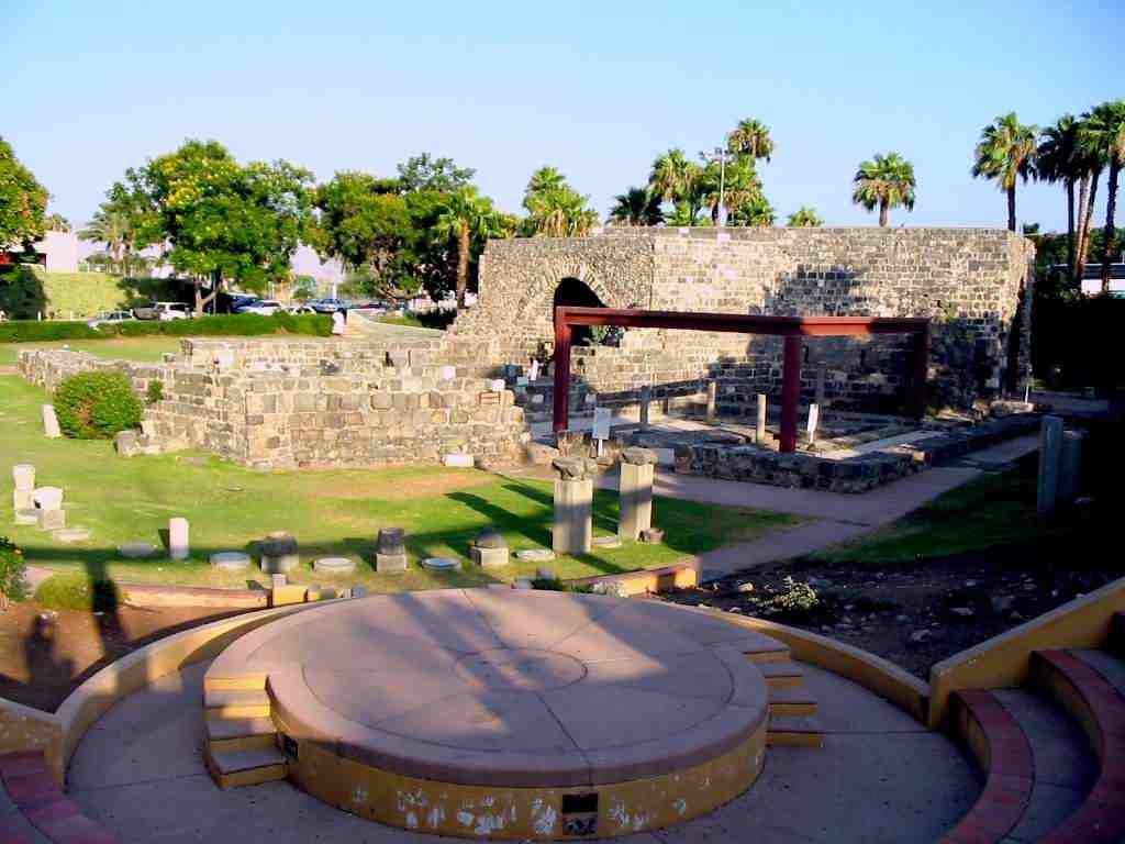Picture for Tiberias City: Archeological remains in Tiberias #3. Browse 70k pictures documenting Palestinian history & culture before Nakba