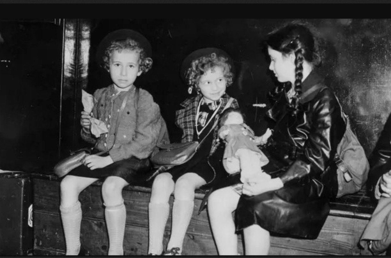 Arrival of a Kindertransport, Feb. 2nd, 1939
