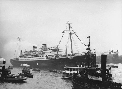 Ship St. Louis Havana Port, 1939